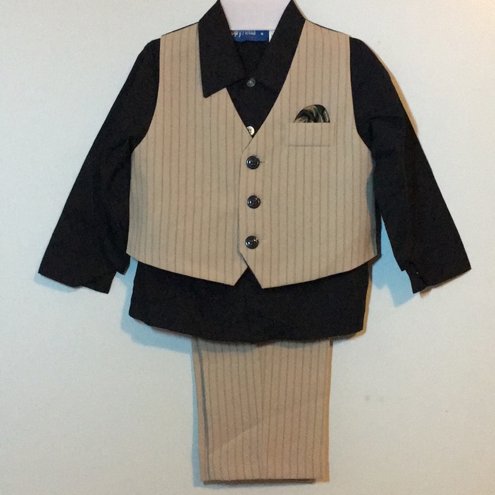 Boys business outfit 24 months baby nwot